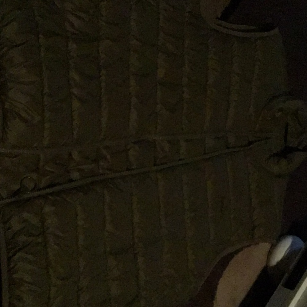 Excellent Condition Barbour Army Green Puffer Vest